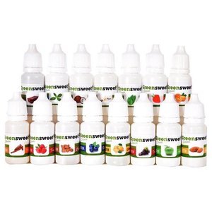 Greensweet Vloeibare Stevia druppels Testpakket Mini - (18 flesjes) 10ml