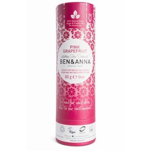 Ben & Anna Pink Grapefruit natuurlijke soda deodorant