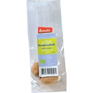 Het Blauwe Huis Nootmuskaat - 2 bollen - 10gr - BIO