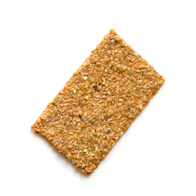 Lijnzaad Crackers Indian - (6st) 90g - BIO
