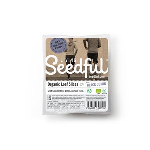Living Seedful 4 Sneetjes Zadenbrood Black Cumin - 275g - BIO