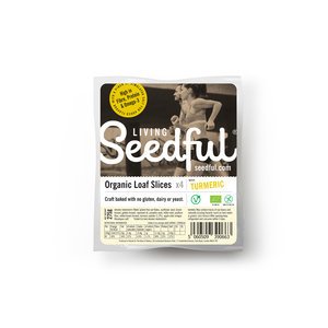 Living Seedful 4 Sneetjes Zadenbrood Turmeric - 275g