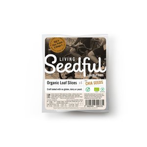 Living Seedful 4 Sneetjes Zadenbrood Chia Seeds - 275g