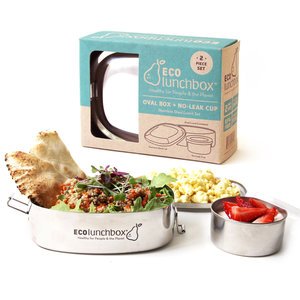 ECOlunchbox Oval - 2 delig