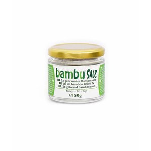 Bambu Salz Bamboezout - 2x gebrand - Fijn - 150gr