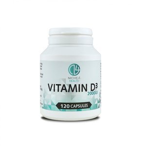 Niche4Health Vitamine D3 - 2000UI - 120 capsules