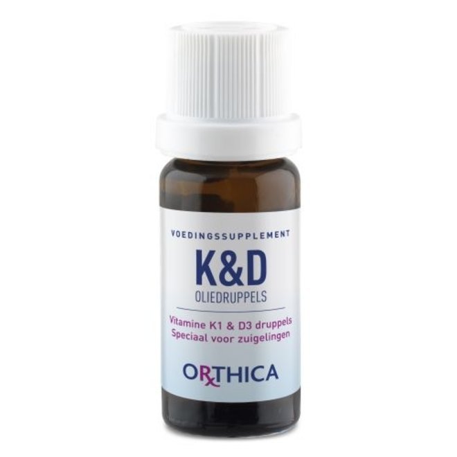 Vitamine K1 & D3 Oliedruppels - 10ml