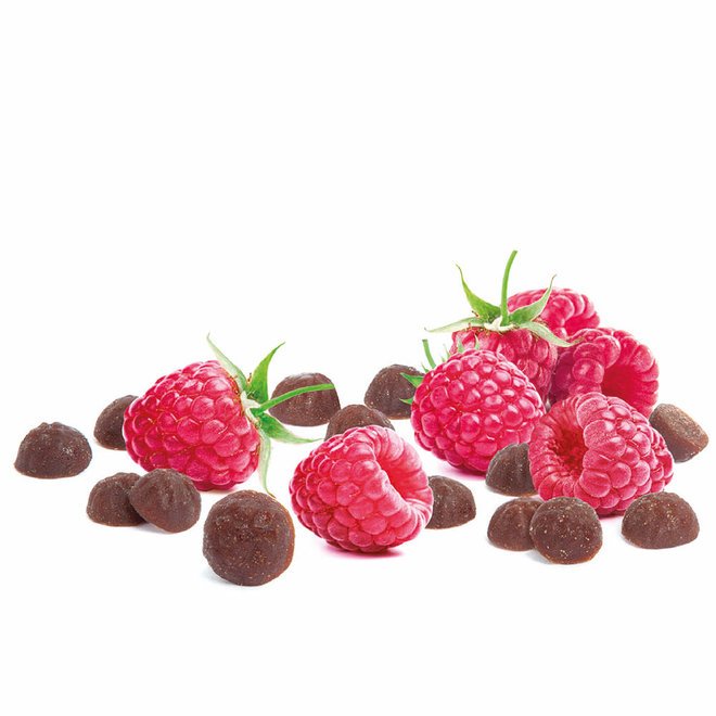 Framboos (raspberry) fruit snoepjes -  30g