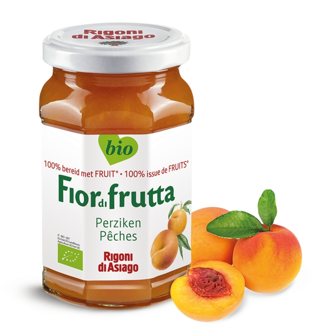 Fruitspread Perzik 250g - BIO
