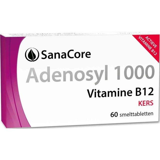 Adenosyl 1000 Vitamine B12 - 60 tabletten zonder foliumzuur