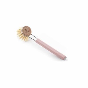 ecoLiving Afwasborstel met Vervangbare Kop - Roze