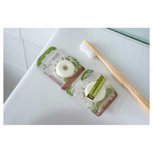 ecoLiving Eco Flosdraad - 100% Plantaardig - 2 x 50 meter