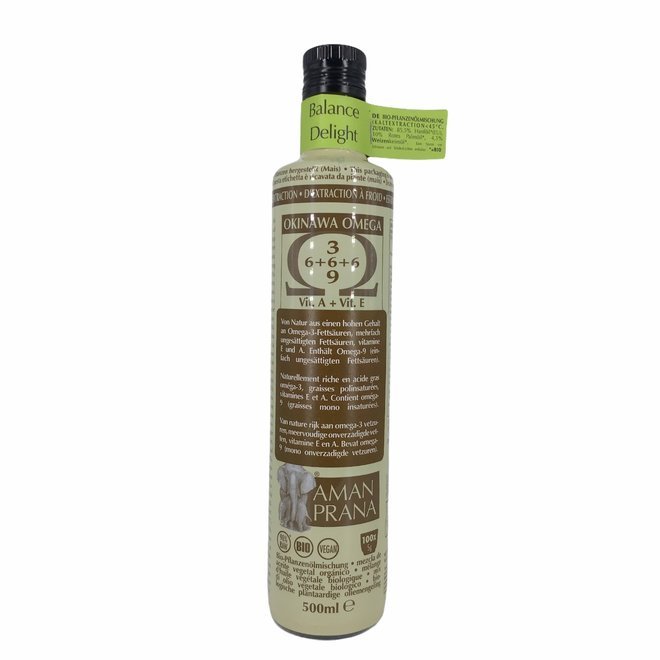 Balance Delight Okinawa Olie - 500ml - BIO