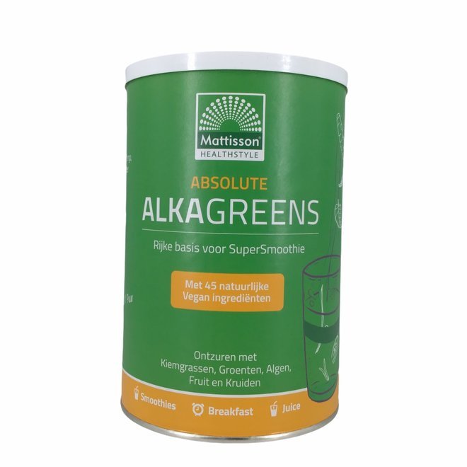 Absolute AlkaGreens  Supersmoothie Poeder - 300g
