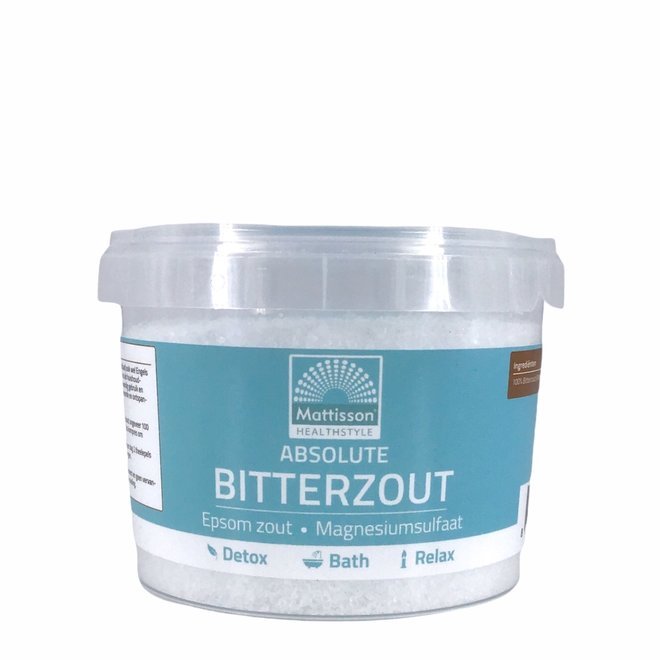 Bitterzout – Epsom Zout (magnesiumsulfaat) - 275gr