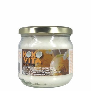 Kokovita Kokosolie Ontgeurd Virgin - 325ml - BIO