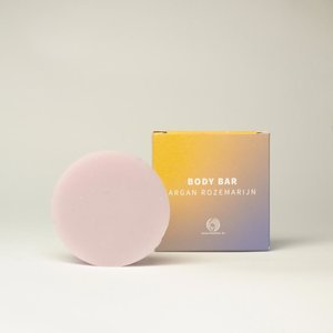 Body Bar Argan Rozemarijn - Zacht en Mild - 70g