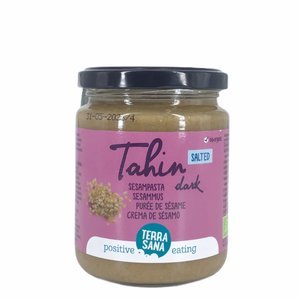 Terrasana Tahin Sesampasta Dark met Himalayazout - 250g - BIO