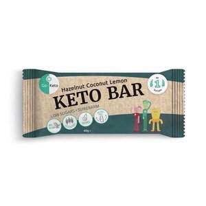 Go-Keto Keto Bar - Hazelnut Coconut Lemon - 40g - BIO