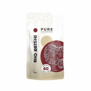Pure Mushrooms Reishi - Paddenstoelen Extract - 60 vegicaps - BIO