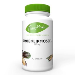Puur Mieke Groenlipmossel - 60 capsules
