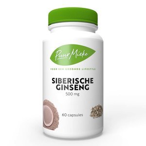Puur Mieke Siberische Ginseng - 60 capsules