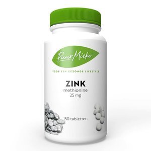 Puur Mieke Zink Methionine - 150 tabletten