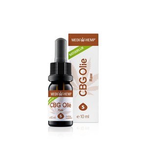 Medihemp CBG Olie 5% - Raw - 10ml - Full Spectrum