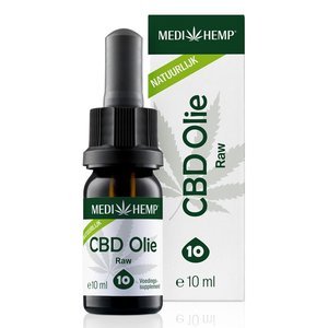 Medihemp CBD Olie Raw 10% - 30ml - Full Spectrum