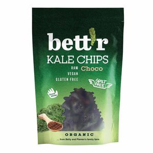 Bett'r Boerenkool Chips met Chocola en Amandel - 30g - BIO