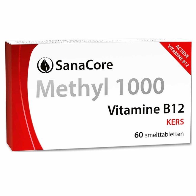 Methyl 1000 Vitamine B12 zonder foliumzuur 60 tabletten
