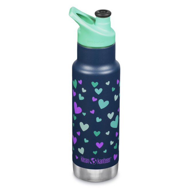 RVS Thermosfles Kids Narrow met sportdop - 355ml