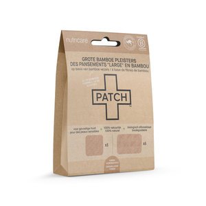 PATCH Bamboe Pleisters Large - Natural - 10 stuks