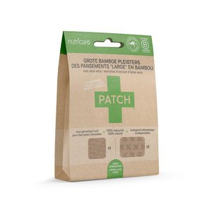 PATCH Bamboe Pleisters Large - Aloe Vera - 10 stuks