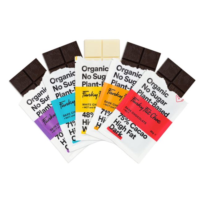 Chocolade met MCT Mix - 10x50g - BIO
