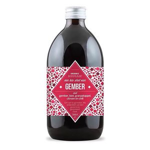 Organic Human Gember Granaatappel Shot - 500ml - BIO