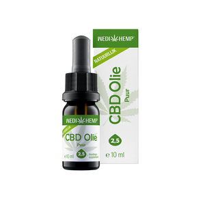 Wedihemp CBD Olie Puur 2,5%