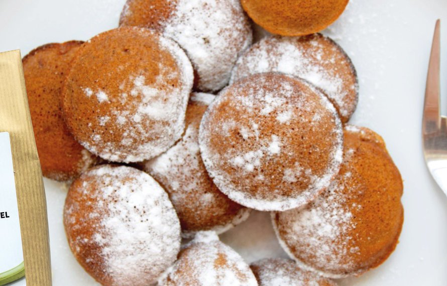 Poffertjes van Bakbananenmeel