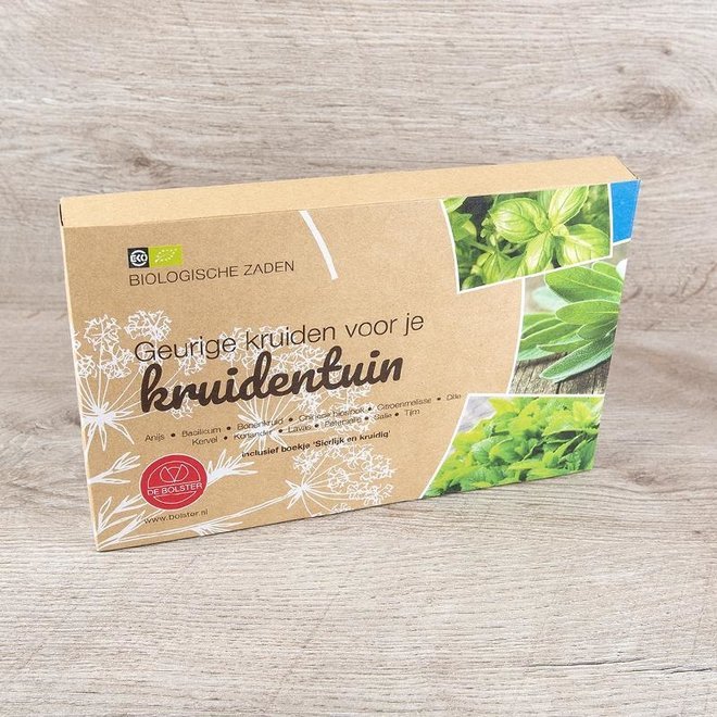 Zadenpakket 'De kruidentuin' - BIO