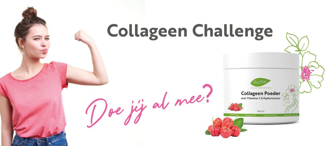 Win een jaarvoorraad Collageen met Hyaluronzuur t.w.v. €359,40