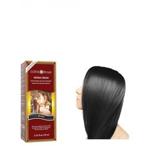 Surya Brasil Haarkleuring Henna Cream - Black