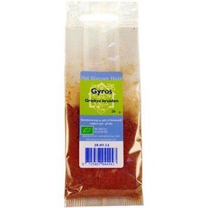 Het Blauwe Huis Gyros Kruiden 30g - BIO